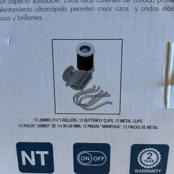 BaByliss PRO Nano Titanium Roller Hairsetter Jumbo Hot Rollers 12 - Picture 7 of 9